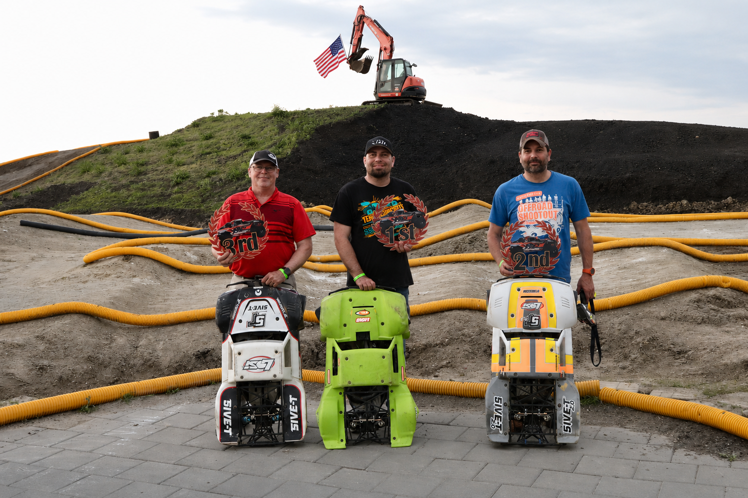 1/5th Scale winner's circle podium